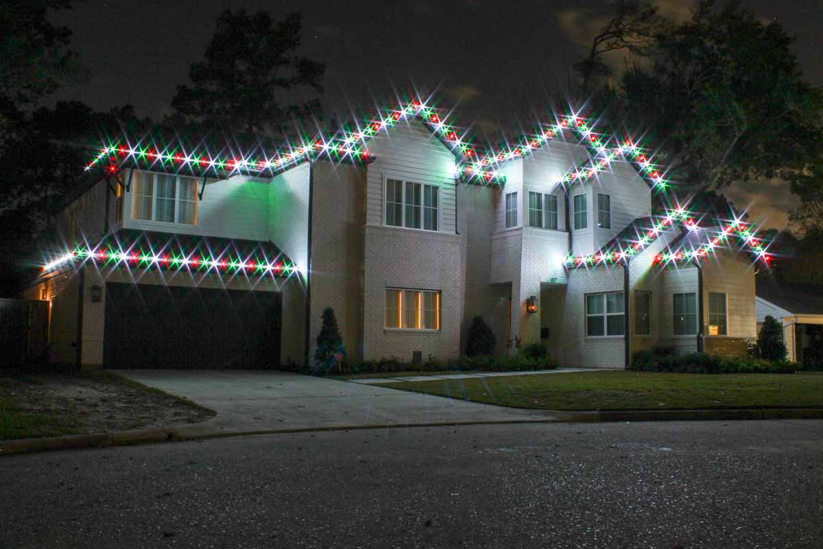 Red, Green and Cool White LED Lighting - Elegant Glow Lighting
